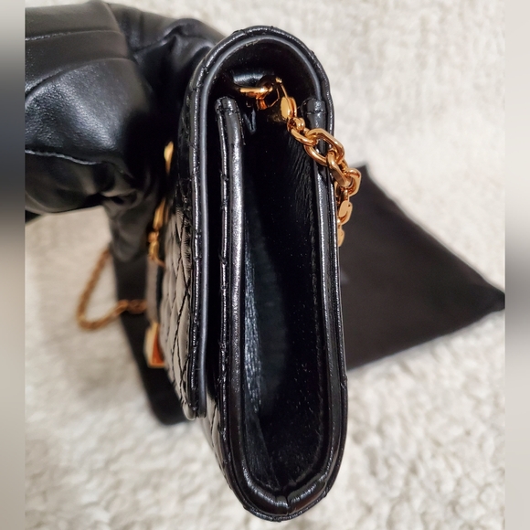 Versace Greca Goddess Mini Quilted Patent Leather Shoulder Bag - Picture 7 of 16